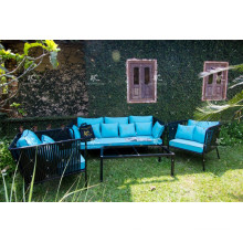Poly Rattan Wicker Couch Set For Outdoor Garden